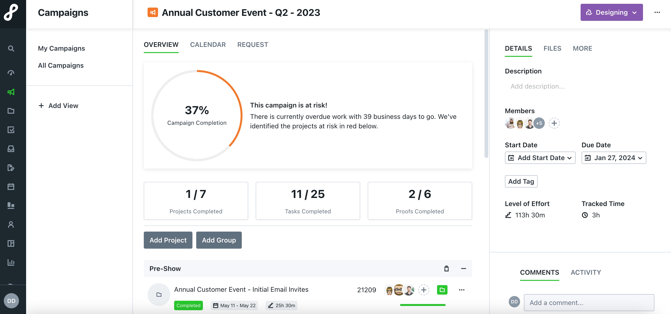 screenshot of Lytho Workflow